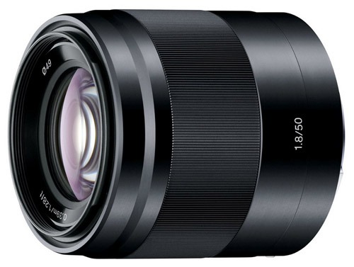 Sony 50mm E-mount lens